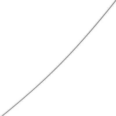 Produktbild von 1mm Halsreif Omegareif Omegakette 585 Gold Weißgold Goldkette 42cm abschraubbar