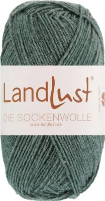 Produktbild von Lana Grossa - Landlust die Sockenwolle 50g Mélange 1611 jade meliert