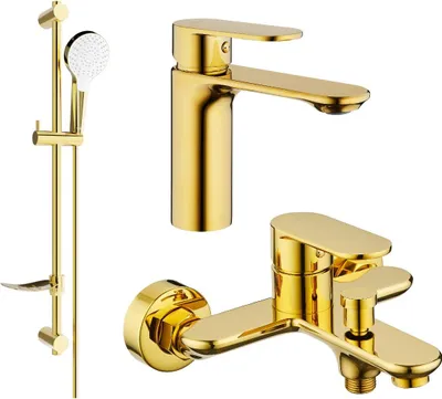 Immagine prodotto di Mexen Milo DF05 set da bagno, dorato - 71303DF05-50