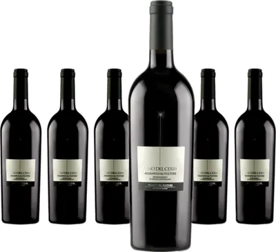 Produktbild von 6 x VIGNETI DEL VULTURE Piano del Cerro Aglianico del Vulture DOC