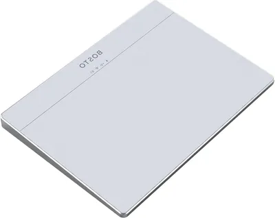 Productafbeelding van Touchpad voor PC - Trackpad Navigatiepaneel - Productiviteit Verhogend - Gehard Glas Oppervlak - 6.4 Inch - Zwart