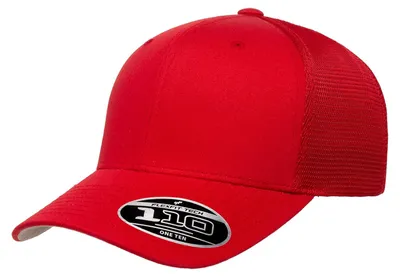 Produktbild von Flexfit - "110" Trucker Cap TN1383 (Einheitsgröße) (Rot)