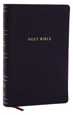 Image de NKJV Personal Size Large Print Bible with 43,000 Cross References, Black Leathersoft, Red Letter, Comfort Print (Thumb Indexed)