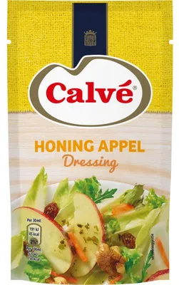 Produktbild von Calvé Honing Apfel Salatdressing 70 ml – süß-fruchtige Honignote für Salate