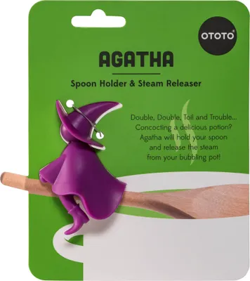 Product packaging for a kitchen gadget.