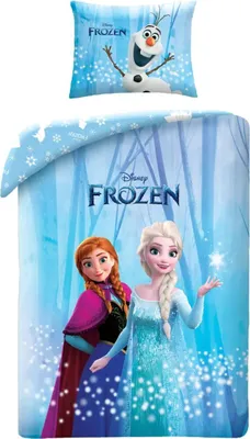 Image de Disney Frozen housse de couette sœurs - 140 x 200 cm - coton - 70 x 90 cm