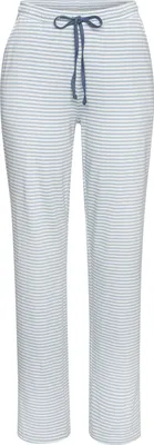 Produktbild von Vivance Dreams Pyjama 2 -teilig blau-weiß-gestreift Größe 44/46