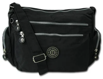 Produktbild von Bag Street Nylon schwarz Sportliche Damen Tasche D3OTJ200S