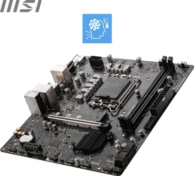 Produktbild von Msi 7D48-001R Pro H610M-E Ddr4