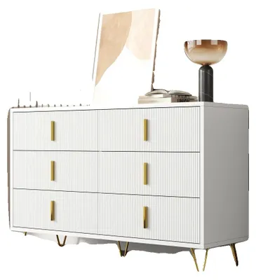 Productafbeelding van Dressoir, modern design, ruime opbergruimte, wit