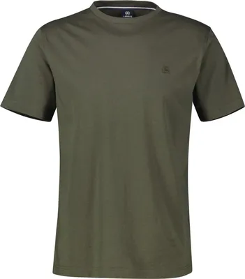Produktbild von Lerros Übergrößen Basic T-Shirt dunkeloliv