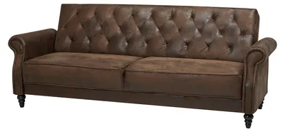 Produktbild von home24 Schlafsofa - Microfaser - Braun