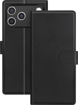 Produktbild von Mayaxess, 2-in-1 Wallet-Etui Fairphone 6 mit abnehmbarer Hülle, Schwarz