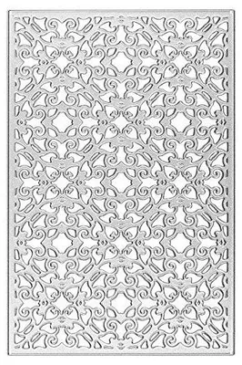Stanzschablone Hintergrund 6, 14,5 x 9,5 cm, Stahl