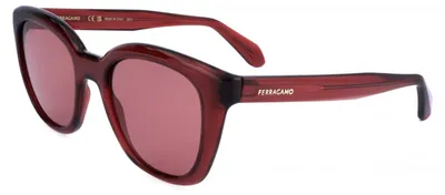 Immagine prodotto di Occhiali da sole da donna Ferragamo SF2000S rosso trasparente 52/21/145