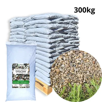 Zdjęcie produktu dla Otoczak 8-16 mm - 300 kg (15 x 20 kg) kamień dekoracyjny do ogrodu i na taras Feniks TERRA