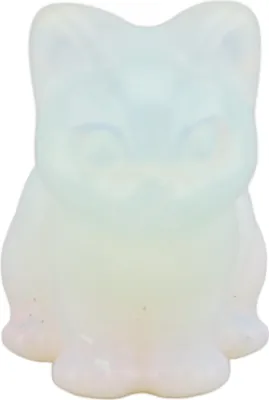 Produktbild von Kristallkatze Statue kleines glückliches süßes Kätzchen sitzend Figur