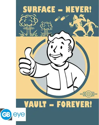 Produktbild von FALLOUT - Poster Maxi 91cmx51cm - Vault Forever
