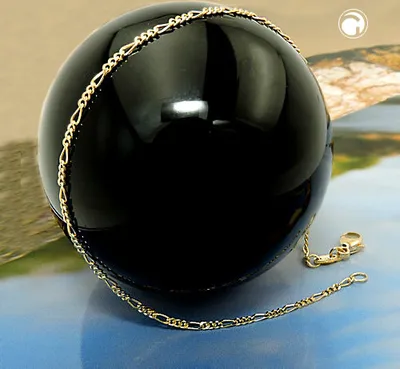 Produktbild von Armband 19cm Figaro diam. 14Kt GOLD