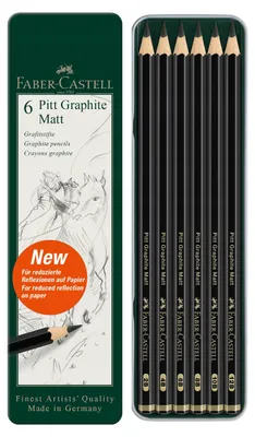 Produktbild von Faber-Castell 115207, Multi, Schwarz, Kunst, Grafische Zeichnung, Box, 5 Stück(e)