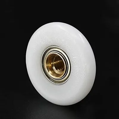Produktbild von 4 Ersatz-Türrollen für Duschkabinen, 20/23/25/27 mm, Raddurchmesser 6 mm