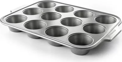 Obrázok produktu pre Forma na pečenie muffinov z hliníkovej ocele KitchenAid, 12 kusov