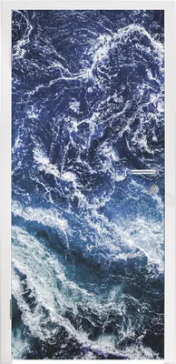 Produktbild von MuchoWow® Türtapete Selbstklebende Türfolie Naturstein - Meer - Marmor 80x205 cm Türposter Türaufkleber Klebefolie Türklebefolie - Fototapete - XXL-Aufklebern