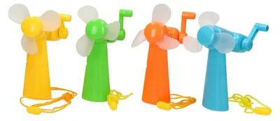 Obrázok produktu pre Ručný ventilátor farebný