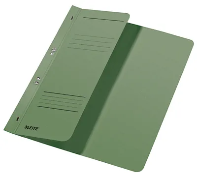 Produktbild von Leitz Cardboard Folder, A4, green Grün