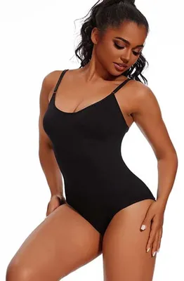 Produktbild von Formende Bodystocking mit Bauchkontrolle und verstellbaren Trägern