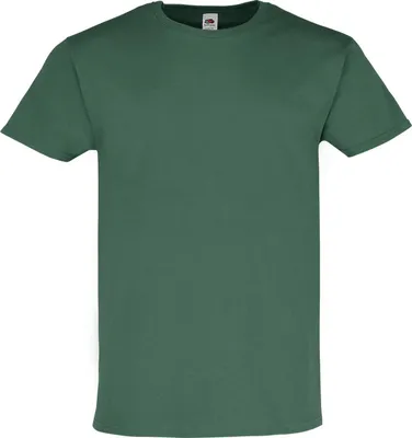 Produktbild von Fruit of the Loom ICONIC 195 RINGSPUN PREMIUM T Farbe: flaschengrün Größe: L