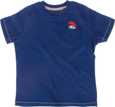 Produktbild von die Schlümpfe Jungen T-Shirt Navy 98/104