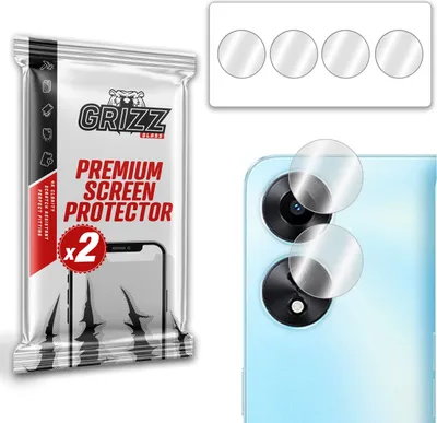 Produktbild von GrizzGlass HybridGlass Kameraglas für Oppo A1x 5G