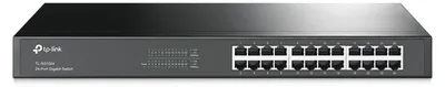 Obrázok produktu pre TP-Link TL-SG1024, Nespravované, L2, Gigabit Ethernet (10/100/1000), Plne duplexný režim, Inštalácia do Racku