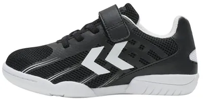Produktbild von Hummel Root Elite Jr VC Klettverschluss Indoor Hallenschuhe Sportschuhe schwarz/weiß 215026-2001, Schuhgröße:30 EU
