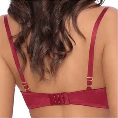 Image de RZ Mehendi soutien-gorge push-up bordeaux 75D
