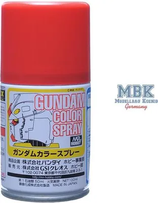 Productafbeelding van GUNZE GSSG12 Gundam Kleurspuitverf, MS Sazabi Rood, 100ml