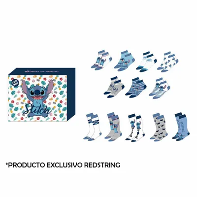 Produktbild von Adventskalender/ Stitch Socks Geschenkbox Grö ß e: 35/41