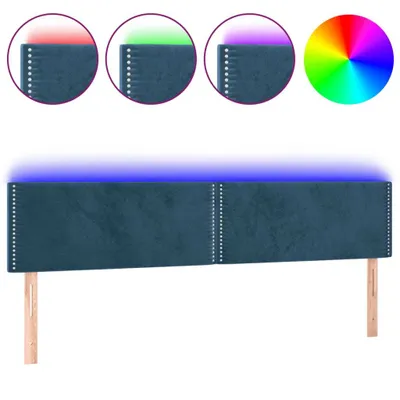 Produktbild von VidaXL 3121536, Dunkelblau, Polyester, Holz, 1800 mm, 78 cm, 88 cm, 50 mm