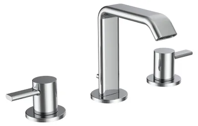 Produktbild von LAUFEN HF506611100000 3-Loch WT-Mischer MEDA Festauslauf