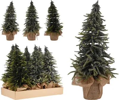 Produktbild von Künstlicher Weihnachtsbaum im 58 cm Topf - Dekoration