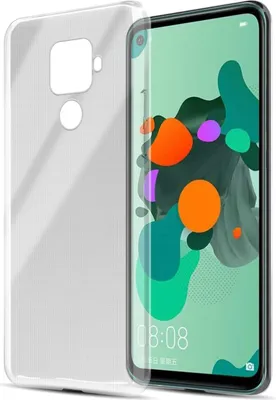 Produktbild von Cadorabo Hülle für Huawei Mate 30 Lite Schutz Hülle in natur Schutzhülle TPU Silikon Cover Etui Case