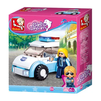 Image de Sluban Girl's Dream Strand Politie - 68dlg.