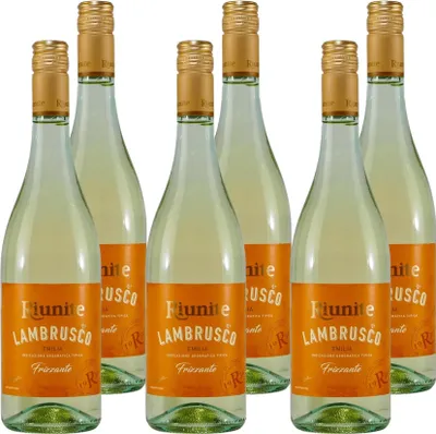 Produktbild von Riunite Lambrusco Weißer Perlwein (6 x 0,75L)