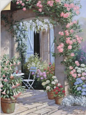 Produktbild von ARTland Wandbild, selbstklebend Blumenangebot Größe: 45x60 cm
