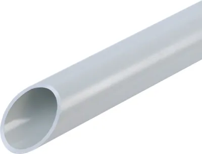 Produktbild von 3 Meter Fränkische Kunststoffstangenrohr FPKu-ES-F-UV, 25,0 x 21,2 mm, grau, 3 m 22630025