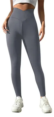 Productafbeelding van Naadloze Yoga Broek voor Vrouwen met V-Taille