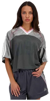Produktbild von T-Shirt Adidas Originals Stadium V-Neck Mesh Jersey für Uni