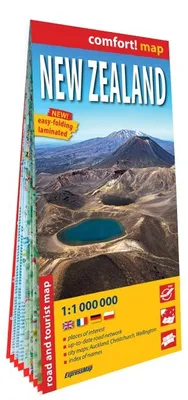 Zdjęcie produktu dla Comfort! map New Zeland 1:1 000 000 - praca zbiorowa