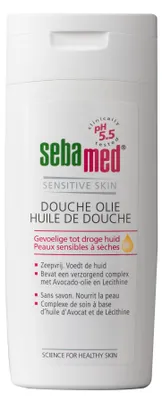Produktbild von Sebamed Duschöl mit Avocadoöl und Lecithin, pH 5,5, seifenfrei, klinisch getestet, 200ml